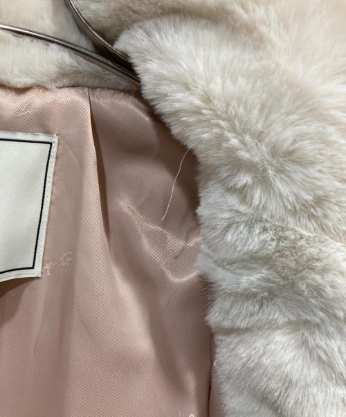 HER LIP TO（ハーリップトゥ）HER LIP TO (ハーリップトゥ) Winter Love Faux Fur Coat ホワイト サイズ:Mの古着・服飾アイテム