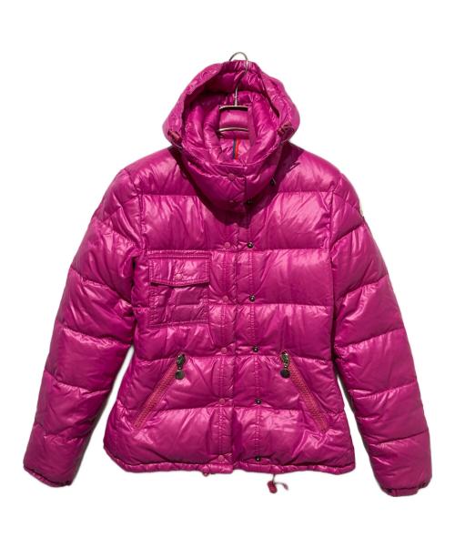 MONCLER（モンクレール）MONCLER (モンクレール) ダウンジャケット ピンク サイズ:1の古着・服飾アイテム