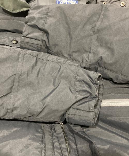 stussy（ステューシー）stussy (ステューシー) GORE Windstopper Polar Down Jacket ブラック サイズ:Mの古着・服飾アイテム