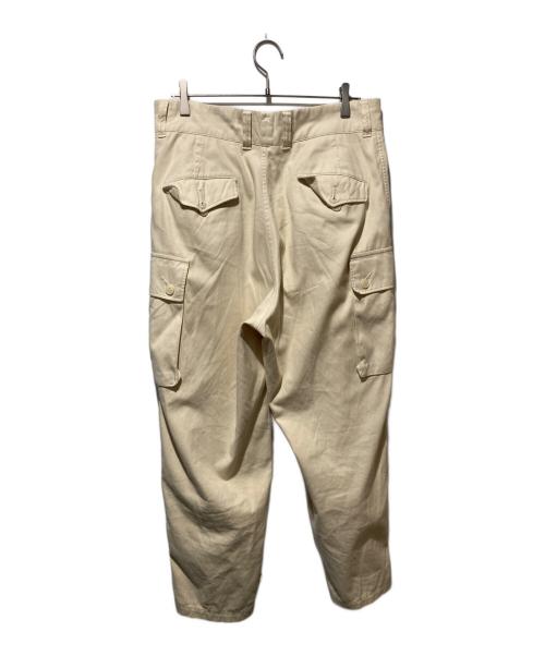 YLEVE（イレーヴ）YLEVE (イレーヴ) コットンツイルカーゴパンツ ベージュ サイズ:5の古着・服飾アイテム