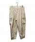 YLEVE（イレーヴ）の古着「コットンツイルカーゴパンツ」｜ベージュ