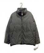 BEAUTY&YOUTHビューティーアンドユース）の古着「小松マテーレ スタンドカラー ダウンジャケット」｜ブラック