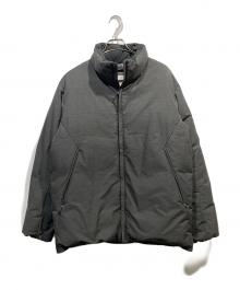 BEAUTY&YOUTH（ビューティーアンドユース）の古着「小松マテーレ スタンドカラー ダウンジャケット」｜ブラック