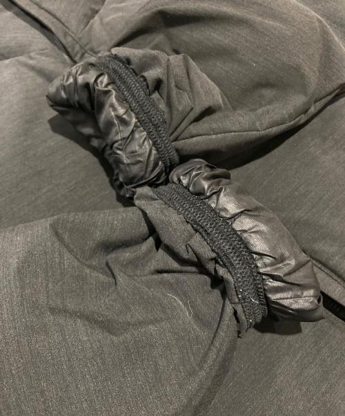 BEAUTY&YOUTH（ビューティーアンドユース）BEAUTY&YOUTH (ビューティーアンドユース) 小松マテーレ スタンドカラー ダウンジャケット ブラック サイズ:XLの古着・服飾アイテム