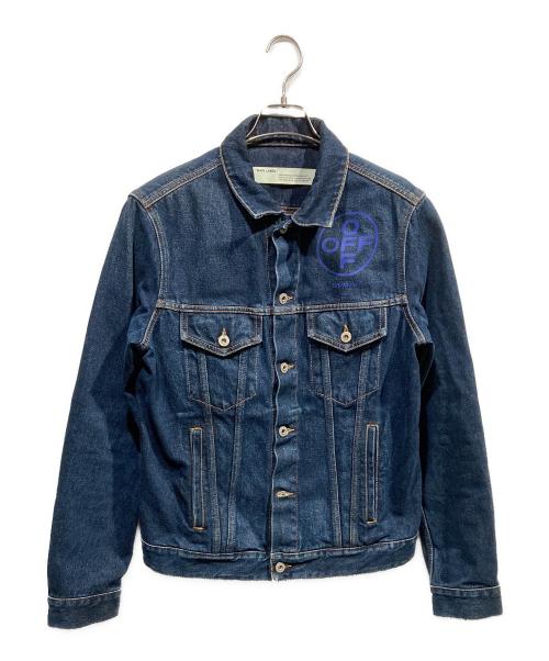 OFFWHITE（オフホワイト）OFFWHITE (オフホワイト) デニムジャケット インディゴ サイズ:Mの古着・服飾アイテム