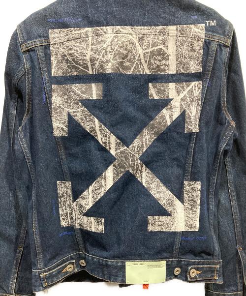 OFFWHITE（オフホワイト）OFFWHITE (オフホワイト) デニムジャケット インディゴ サイズ:Mの古着・服飾アイテム
