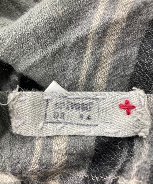 Private0204（プライベート0204）Private0204 (プライベート0204) カシミヤストール グレーの古着・服飾アイテム