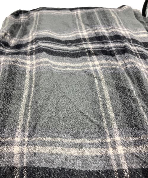 Private0204（プライベート0204）Private0204 (プライベート0204) カシミヤストール グレーの古着・服飾アイテム