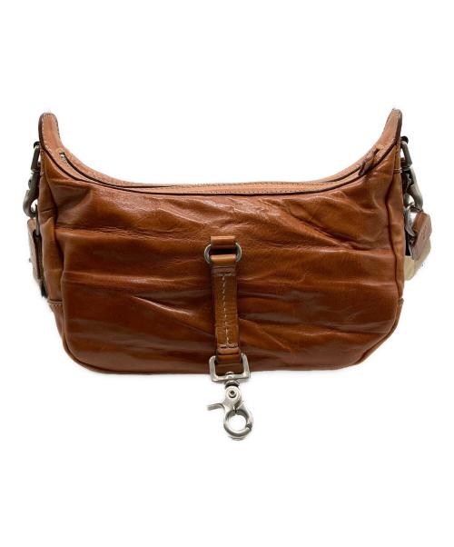 Daniel&Bob（ダニエル＆ボブ）Daniel&Bob (ダニエル＆ボブ) レザーショルダーバッグ ブラウンの古着・服飾アイテム