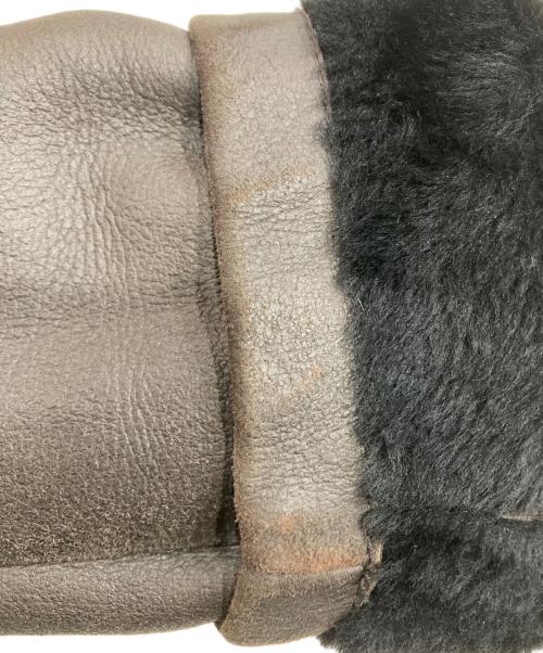 BROOKS BROTHERS（ブルックスブラザーズ）BROOKS BROTHERS (ブルックスブラザーズ) ダブルジップラムレザーコート ブラウン サイズ:Sの古着・服飾アイテム