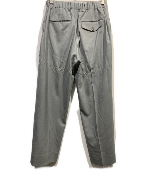 MARKAWARE（マーカウェア）MARKAWARE (マーカウェア) FLAT FRONT TROUSERS ORGANIC WOOL TROPICAL グレー サイズ:2の古着・服飾アイテム