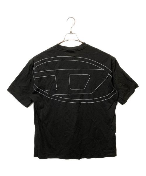 DIESEL（ディーゼル）DIESEL (ディーゼル) T-BOGGY-MEGOVALティー・ボギー・メゴバル ブラック サイズ:Ｌの古着・服飾アイテム