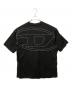 DIESEL (ディーゼル) T-BOGGY-MEGOVALティー・ボギー・メゴバル ブラック サイズ:Ｌ：7000円