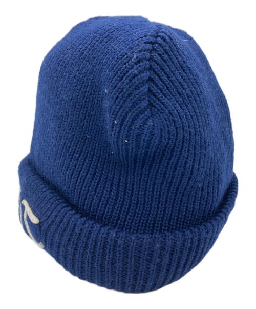 SAINT MICHAEL（セントマイケル）SAINT MICHAEL (セントマイケル) 24AW SAINT KNIT CAP ネイビーの古着・服飾アイテム