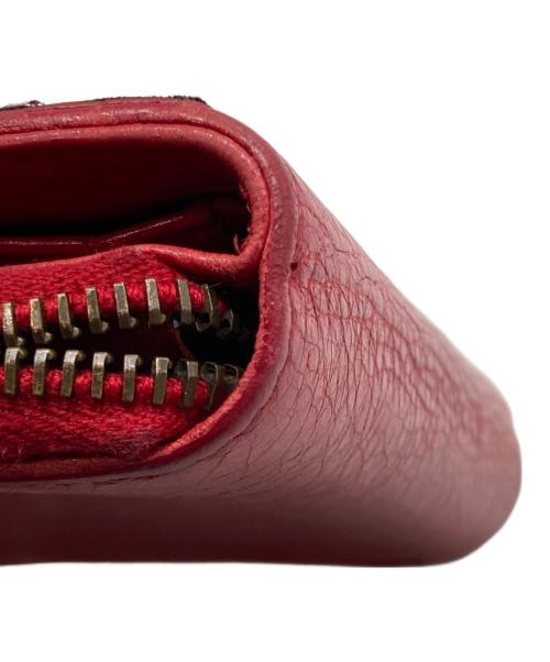 BALENCIAGA（バレンシアガ）BALENCIAGA (バレンシアガ) 2つ折り財布 レッドの古着・服飾アイテム