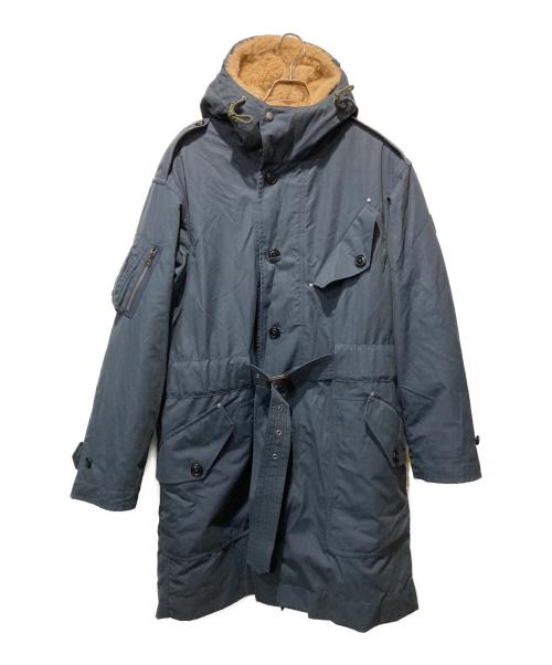 RALPH LAUREN（ラルフローレン）RALPH LAUREN (ラルフローレン) ファーライナー付きコート ネイビー サイズ:Sの古着・服飾アイテム