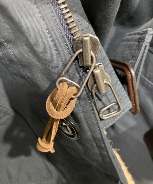 RALPH LAUREN（ラルフローレン）RALPH LAUREN (ラルフローレン) ファーライナー付きコート ネイビー サイズ:Sの古着・服飾アイテム