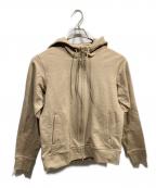 Y-3ワイスリー）の古着「バックロゴ スウェット ジップアップフーディー」｜ベージュ