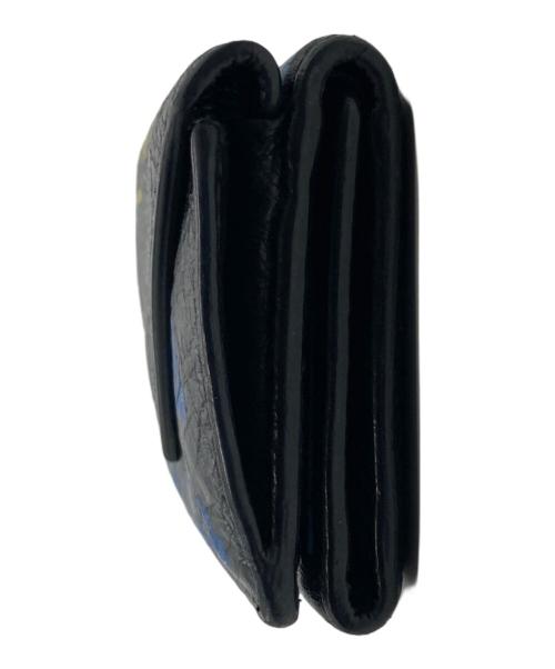 BALENCIAGA（バレンシアガ）BALENCIAGA (バレンシアガ) 3つ折り財布 ブラックの古着・服飾アイテム
