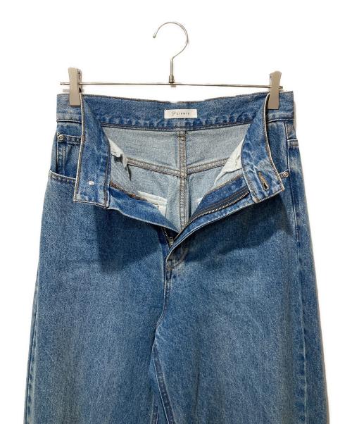 crewre（クルーレ）crewre (クルーレ) ソフトカーヴィーデニムパンツ インディゴ サイズ:２の古着・服飾アイテム