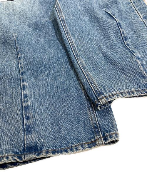 crewre（クルーレ）crewre (クルーレ) ソフトカーヴィーデニムパンツ インディゴ サイズ:２の古着・服飾アイテム