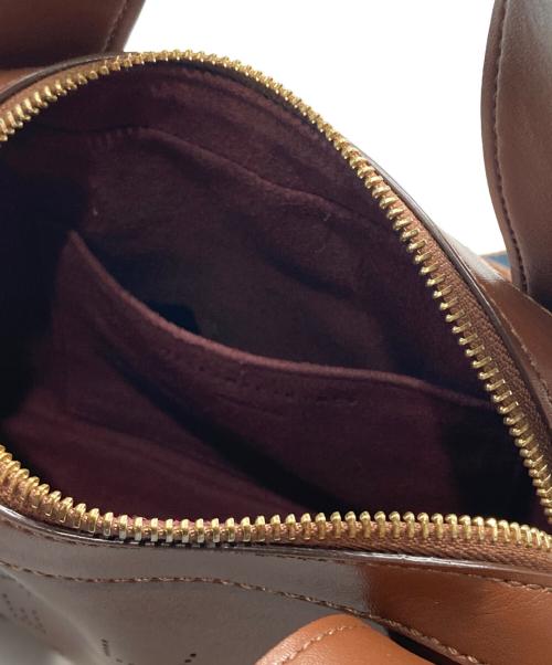 STELLA McCARTNEY（ステラマッカートニー）STELLA McCARTNEY (ステラマッカートニー) サークルロゴ2WAYショルダーバッグ ブラウンの古着・服飾アイテム