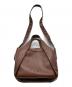 中古・古着 STELLA McCARTNEY (ステラマッカートニー) サークルロゴ2WAYショルダーバッグ ブラウン：15000円