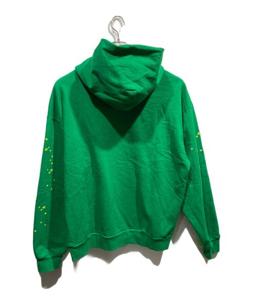 SP5DER（スパイダー）SP5DER (スパイダー) プルオーバーパーカー グリーン サイズ:XXLの古着・服飾アイテム