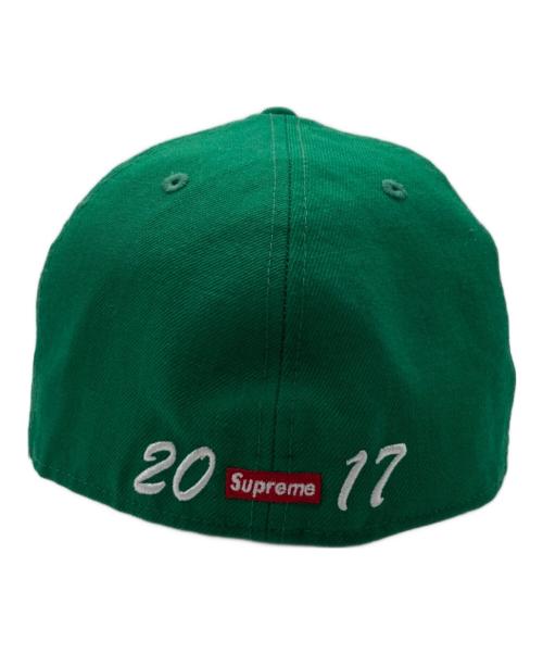 SUPREME（シュプリーム）Supreme (シュプリーム) Heart New Era グリーン サイズ:60.6の古着・服飾アイテム