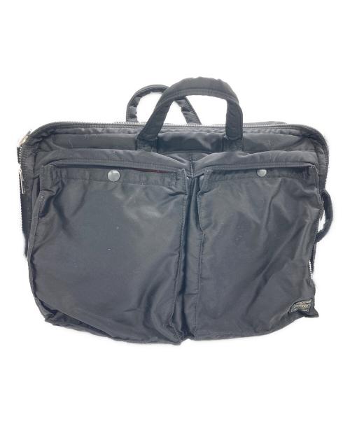 PORTER（ポーター）PORTER (ポーター) タンカー3WAYブリーフケース ブラックの古着・服飾アイテム