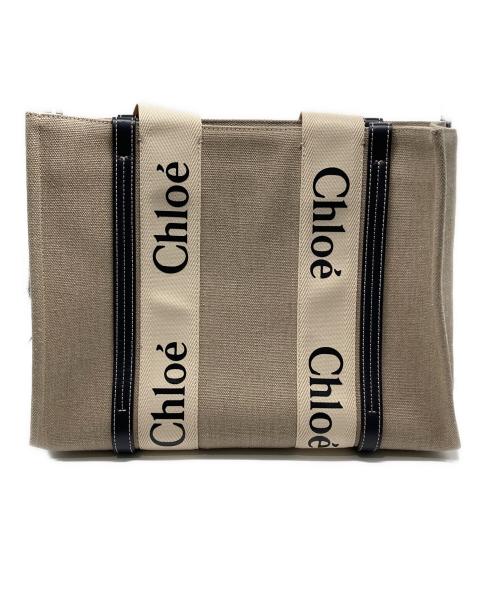 Chloe（クロエ）Chloe (クロエ) WOODY MD ベージュの古着・服飾アイテム