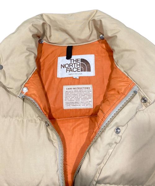THE NORTH FACE（ザ ノース フェイス）THE NORTH FACE (ザ ノース フェイス) ダウンジャケット ベージュ サイズ:Sの古着・服飾アイテム