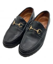 GUCCI（グッチ）の古着「ホースビットローファー」｜ブラック