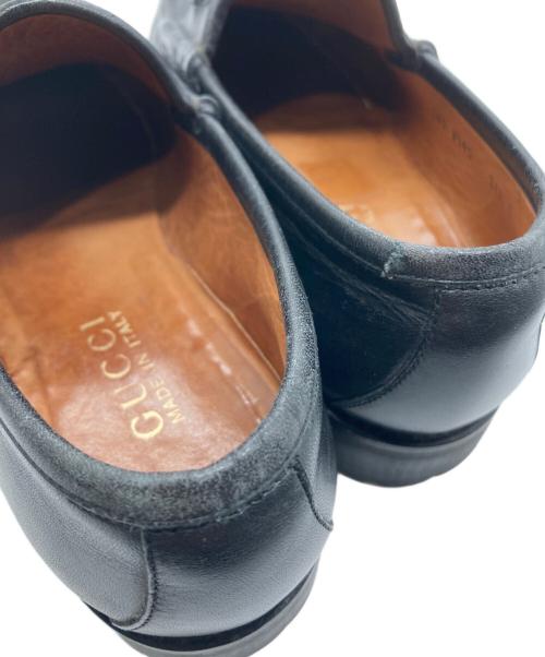 GUCCI（グッチ）GUCCI (グッチ) ホースビットローファー ブラック サイズ:361/2の古着・服飾アイテム