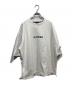 COMME des GARCONS HOMME（コムデギャルソン オム）の古着「HOMMEスローガン Tシャツ」｜ホワイト