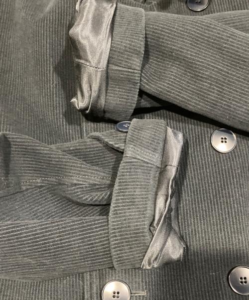 agnes b homme（アニエスベーオム）agnes b homme (アニエスベーオム) コーデュロイステンカラーコート ネイビー サイズ:50の古着・服飾アイテム