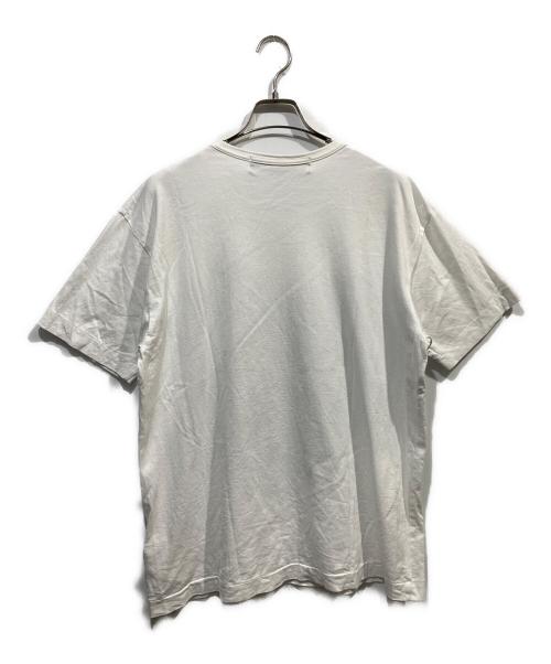 PLAY COMME des GARCONS（プレイコムデギャルソン）PLAY COMME des GARCONS (プレイコムデギャルソン) ハート型プリントTシャツ ホワイト サイズ:XLの古着・服飾アイテム