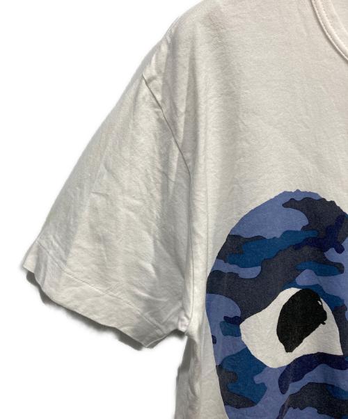 PLAY COMME des GARCONS（プレイコムデギャルソン）PLAY COMME des GARCONS (プレイコムデギャルソン) ハート型プリントTシャツ ホワイト サイズ:XLの古着・服飾アイテム
