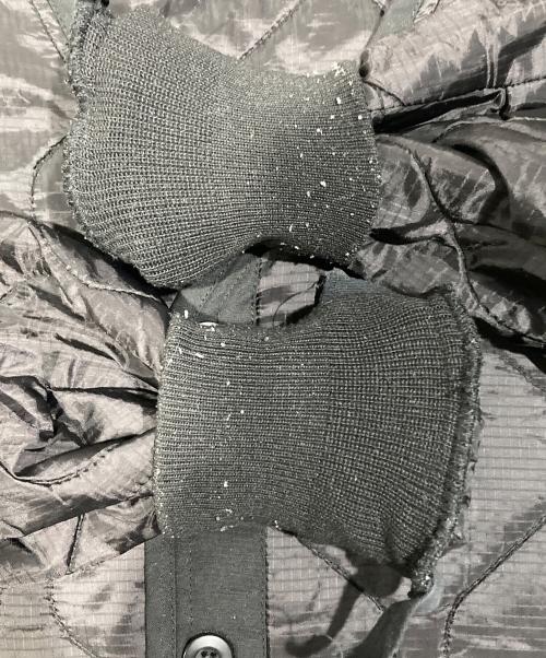 CDG（シーディージー）CDG (シーディージー) Alpha Industries (アルファインダストリーズ) ライナーキルティングジャケット ブラック サイズ:Lの古着・服飾アイテム