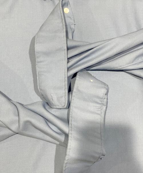 mb（エムビー）MB (エムビー) ハイエンド尾州ウールシャツ スカイブルー サイズ:Ｍの古着・服飾アイテム