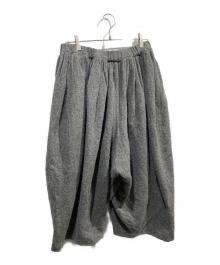 COMME des GARCONS COMME des GARCONS（コムデギャルソン コムデギャルソン）の古着「イージーウールクロップドパンツ」｜グレー