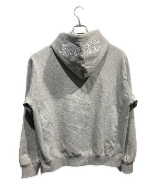 THE BLACK EYE PATCH（ブラックアイパッチ）THE BLACK EYE PATCH (ブラックアイパッチ) プルオーバーパーカー グレー サイズ:Mの古着・服飾アイテム