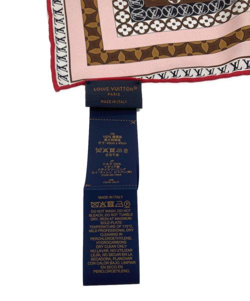 LOUIS VUITTON（ルイ ヴィトン）LOUIS VUITTON (ルイ ヴィトン) カレ45・エヴァーラスティング LV ピンク×ブラウンの古着・服飾アイテム