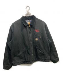 CarHartt（カーハート）の古着「刺繍入りデトロイトジャケット」｜ブラック