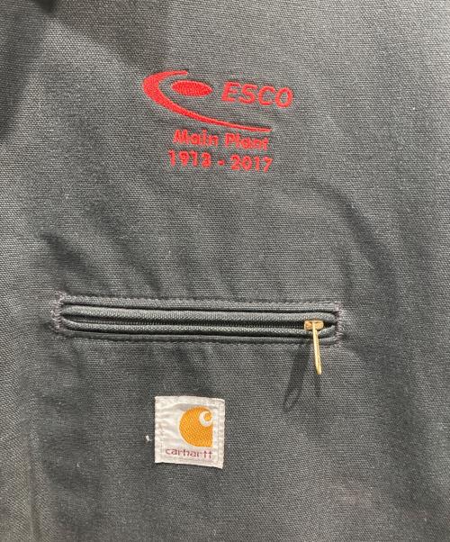 CarHartt（カーハート）CarHartt (カーハート) 刺繍入りデトロイトジャケット ブラック サイズ:3xlの古着・服飾アイテム