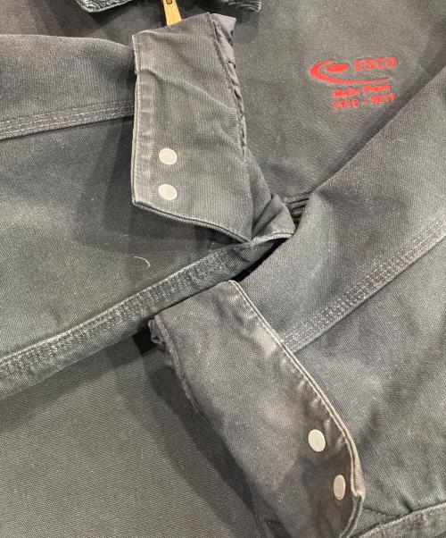 CarHartt（カーハート）CarHartt (カーハート) 刺繍入りデトロイトジャケット ブラック サイズ:3xlの古着・服飾アイテム