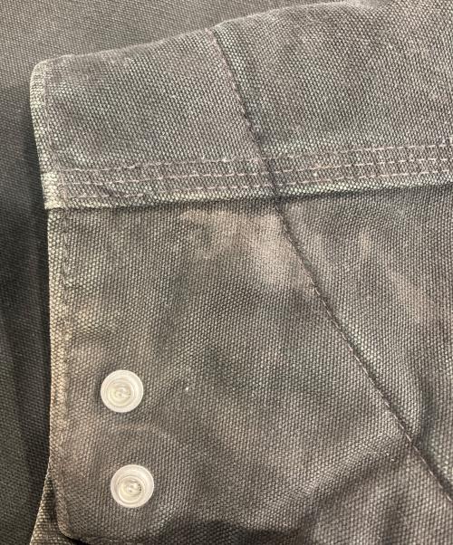 CarHartt（カーハート）CarHartt (カーハート) 刺繍入りデトロイトジャケット ブラック サイズ:3xlの古着・服飾アイテム