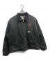 CarHartt（カーハート）の古着「刺繍入りデトロイトジャケット」｜ブラック