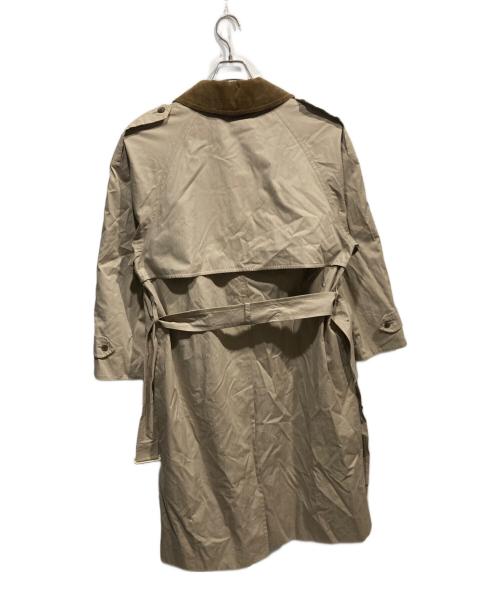 Burberry's（バーバリー）Burberry's (バーバリー) ライナー付き襟コーデュロイコート ベージュ サイズ:不明の古着・服飾アイテム