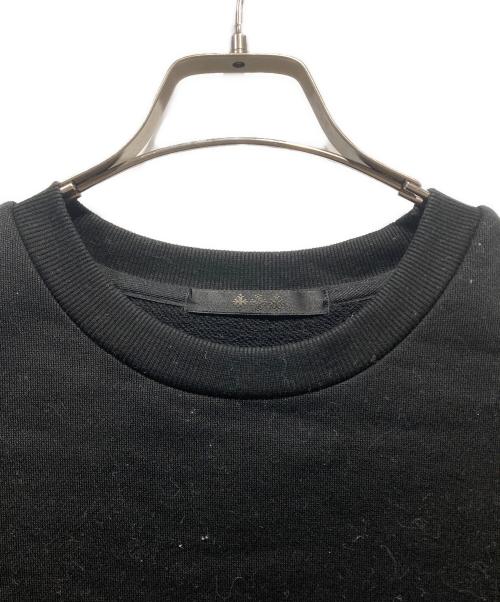 TATRAS（タトラス）TATRAS (タトラス) 刺繍ロゴクルーネックスウェット ブラック サイズ:4の古着・服飾アイテム
